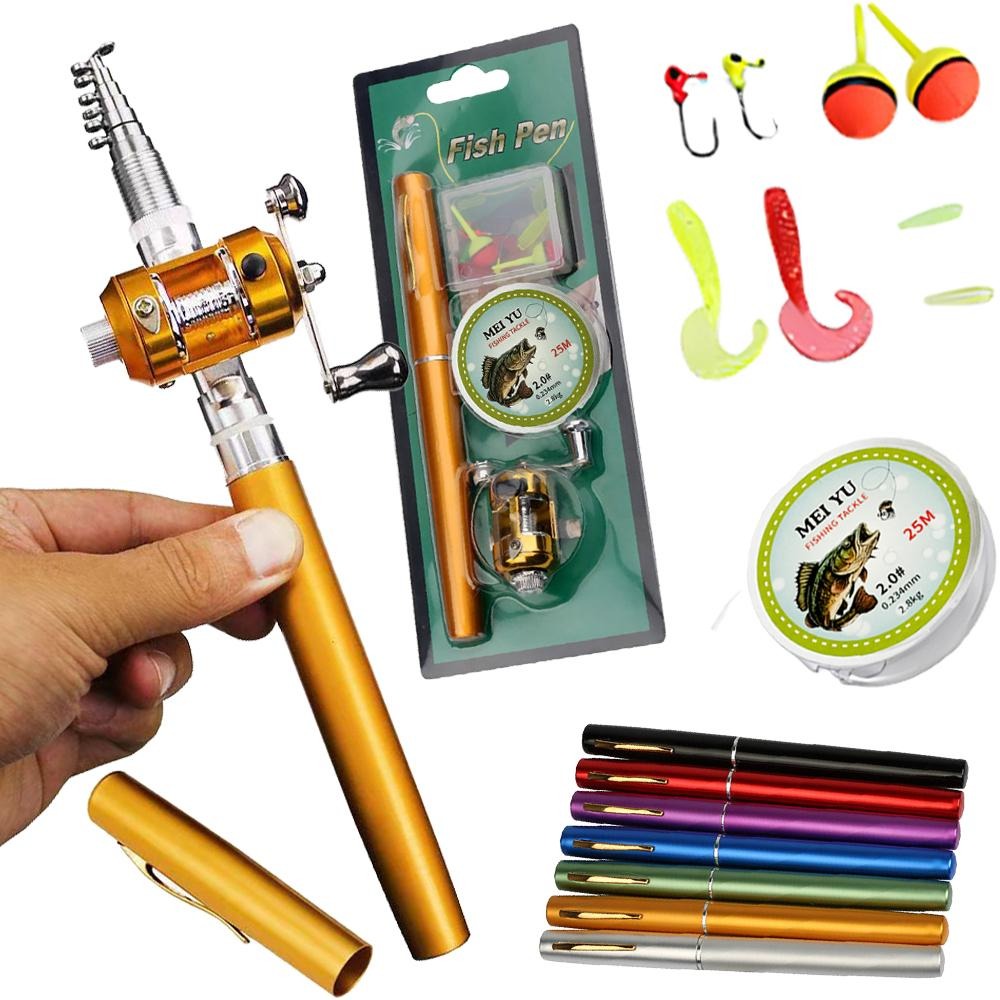 Penn Reel Fierce - Caña de pescar telescópica de bolsillo