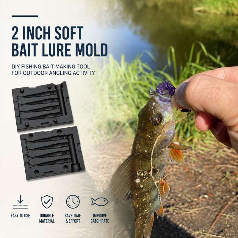 Fishing Lure Making Kit - Molde para señuelos de cebo blando
