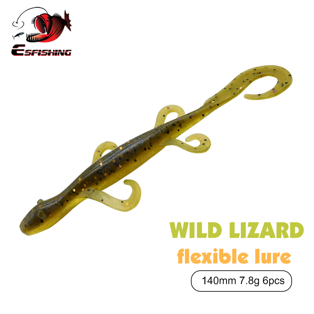 Fishing Lure Spinnerbait - ESFISHING Señuelos de Pesca Wild Lizard