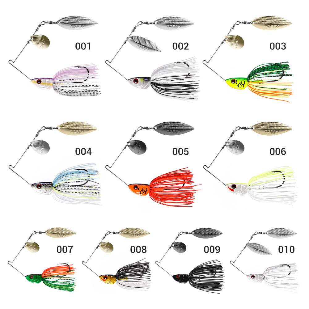 Noeby Spinnerbait 10,5g 14g 21 - Fishing Lure Blade Bait reseña y precio