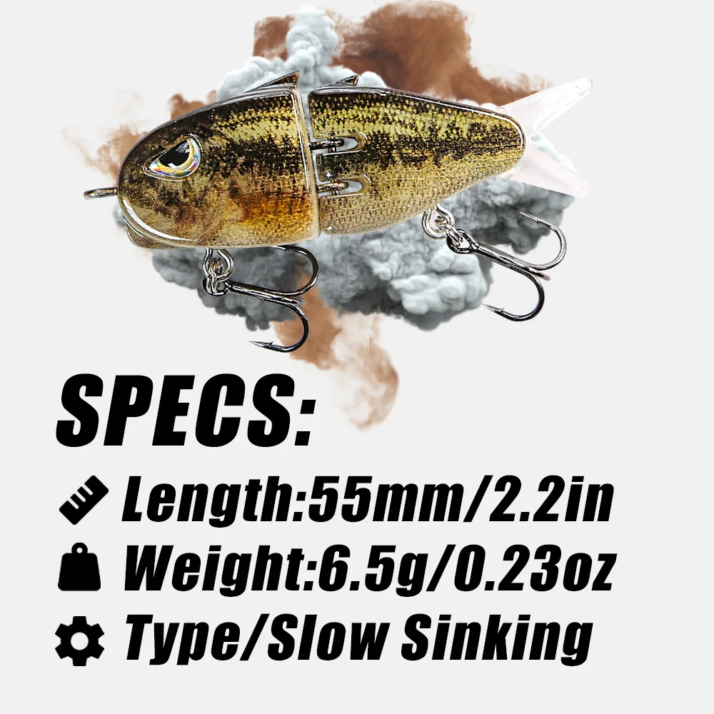 B & U-señuelo de pesca de hund - Fishing Lure Jerkbait reseña y precio