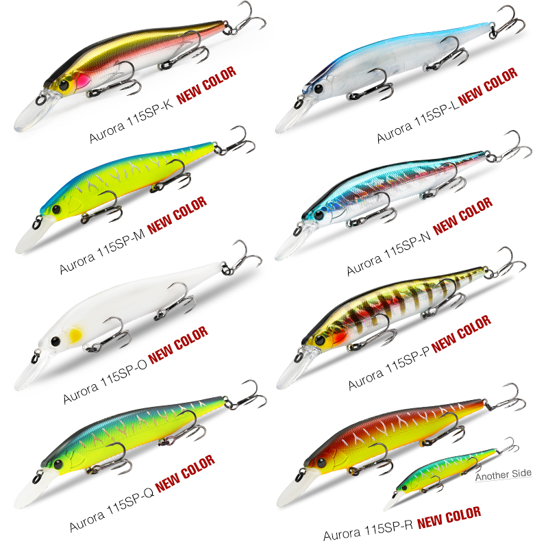 TSURINOYA 115mm 17,2g suspensi - Fishing Lure Jerkbait reseña y precio