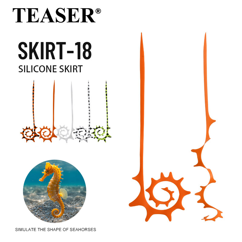 TEASER 5 piezas SKIRT-18 145mm - Fishing Lure Jig reseña y precio
