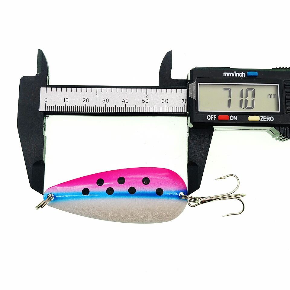 Señuelo de cuchara giratoria d - Fishing Lure Jig reseña y precio