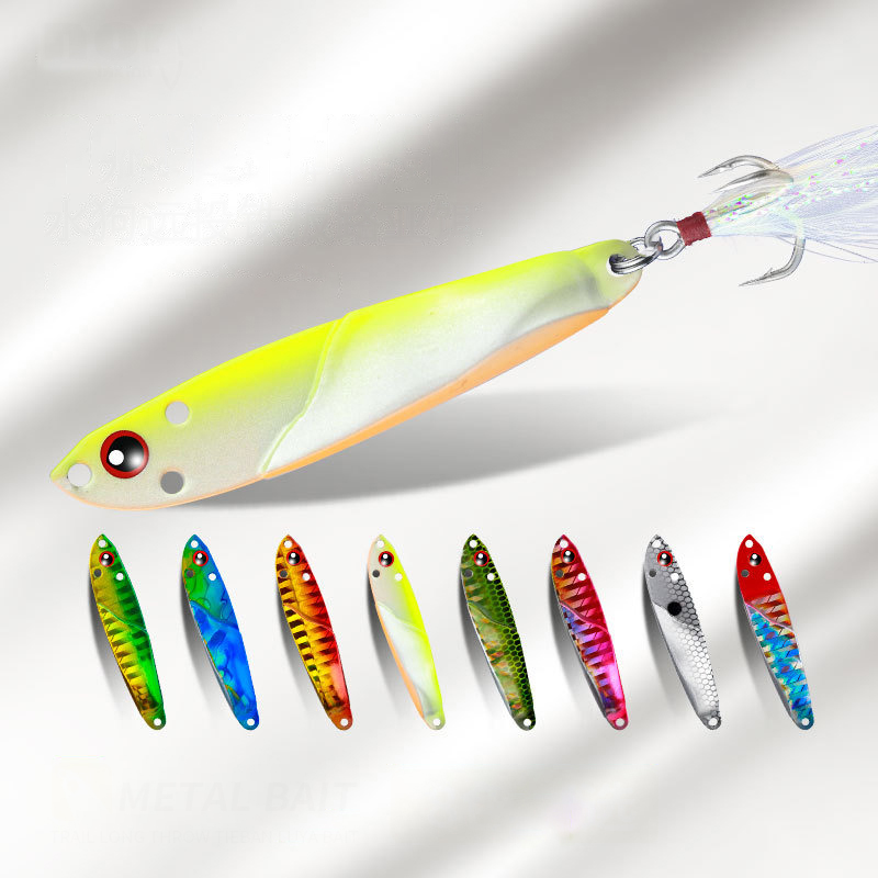1 señuelo de pesca de metal 3D - Fishing Lure Spoon reseña y precio