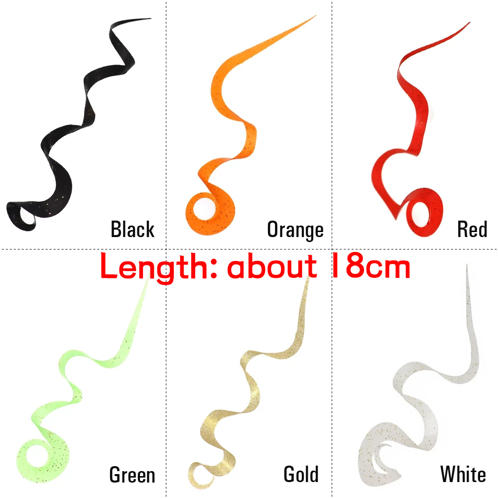 Ellllv 10 Uds. Faldas colorida - Fishing Lure Soft Plastic reseña y precio