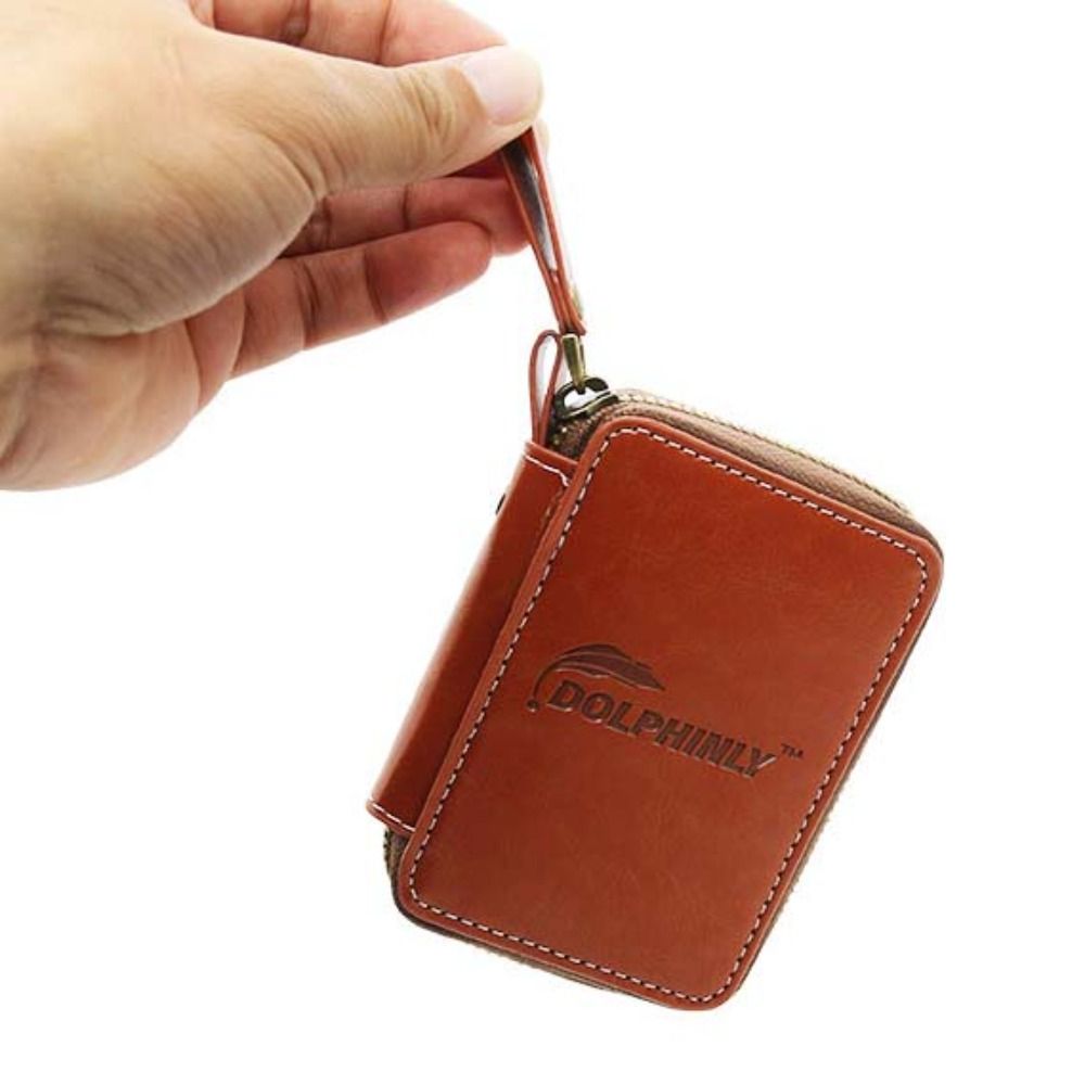 Bolsa de Pesca de Cuero PU, Es - Fishing Lure Spinner reseña y precio