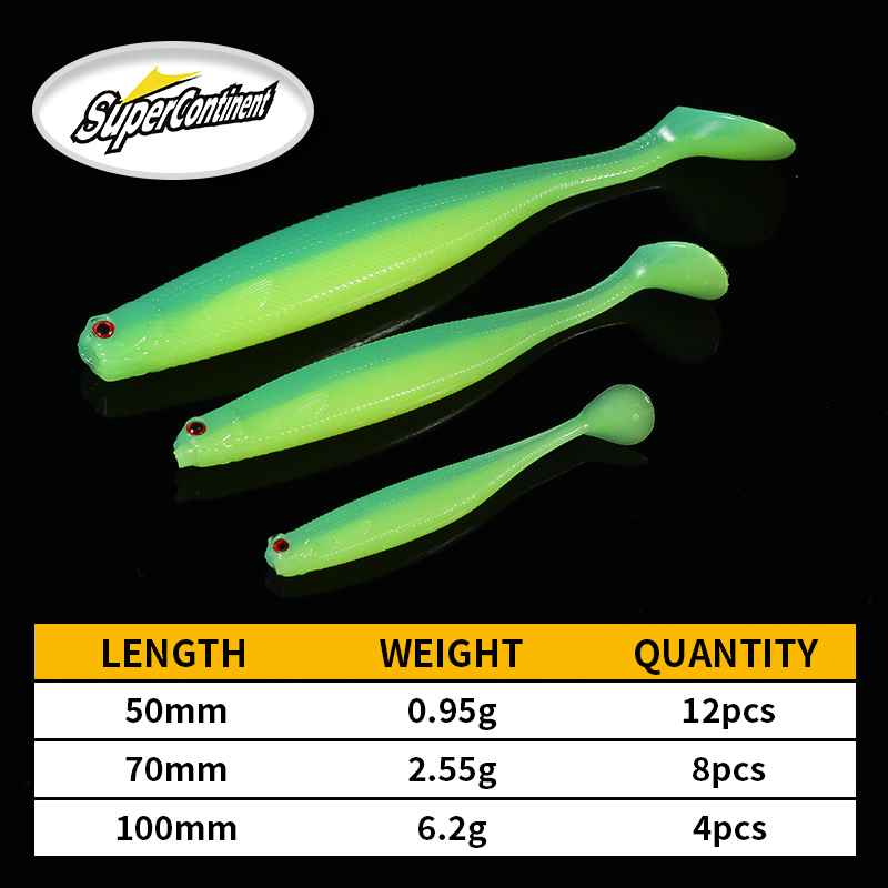 2022 supercontinente ShadTeez  - Fishing Lure Soft Plastic reseña y precio