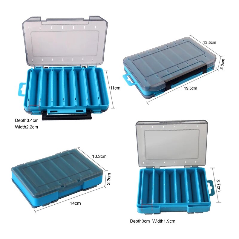 Caja de almacenamiento de apar - Fishing Lure Spinner reseña y precio