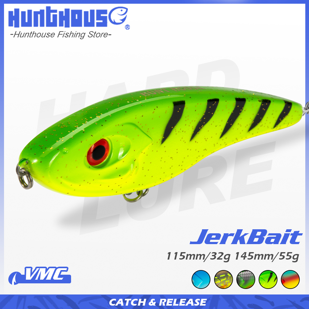 Señuelo de Pesca Hunthouse Jer - Fishing Lure Jerkbait reseña y precio