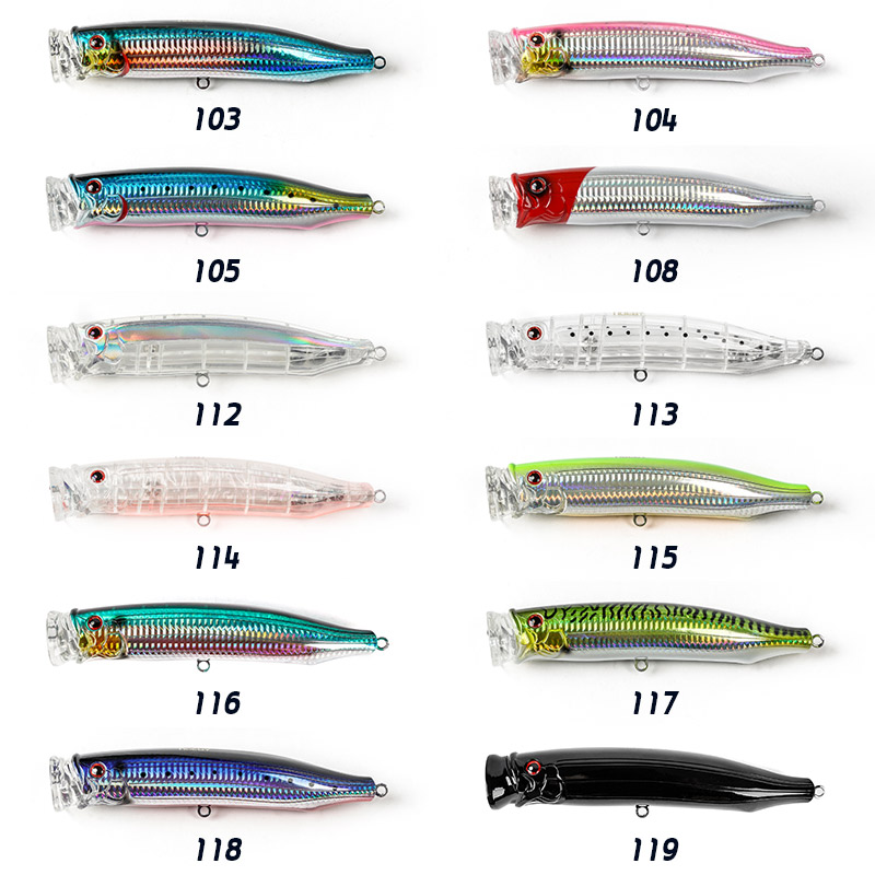 Señuelos de pesca Popper Noeby - Fishing Lure Jerkbait reseña y precio