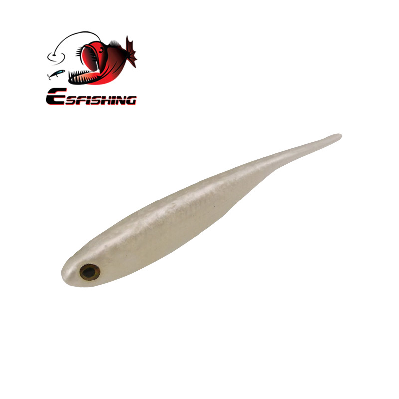 ESFISHING I Shad brillante 10  - Fishing Lure Soft Plastic reseña y precio
