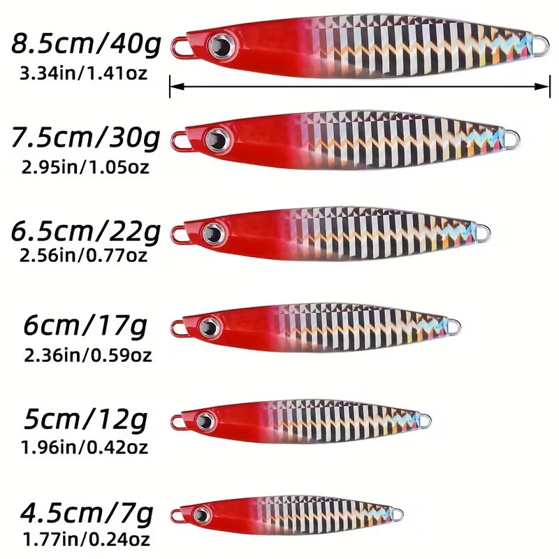 Señuelos de pesca de Metal, pl - Fishing Lure Blade Bait reseña y precio