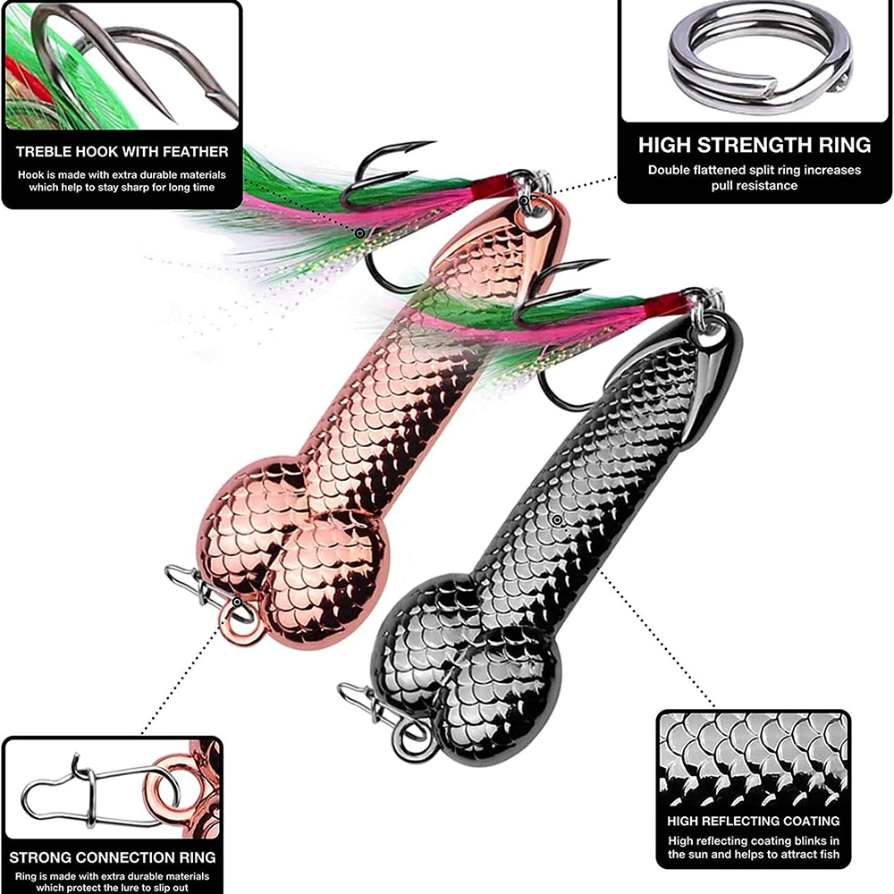 Señuelo de pesca VIB metálico  - Fishing Lure Blade Bait reseña y precio