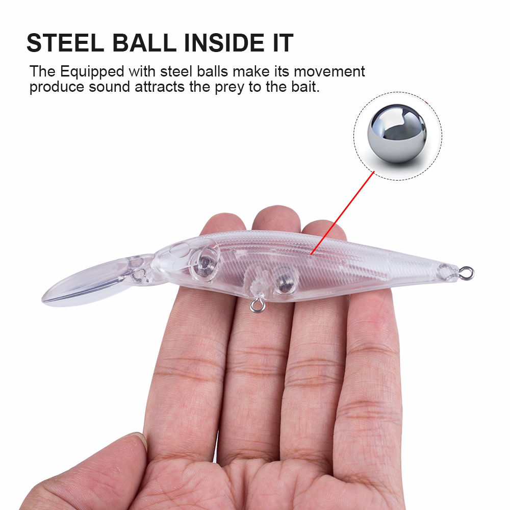 Hanlin-Cebo Crankbait de plást - Fishing Lure Jerkbait reseña y precio