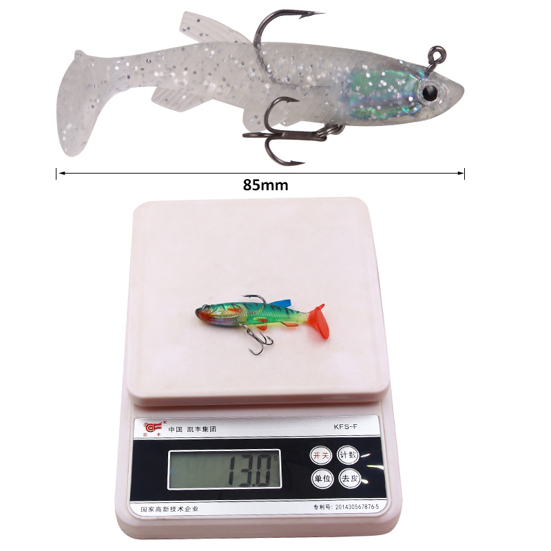 T Tail-Cebo blando de silicona - Fishing Lure Soft Plastic reseña y precio